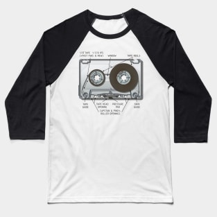 Compact cassette Baseball T-Shirt